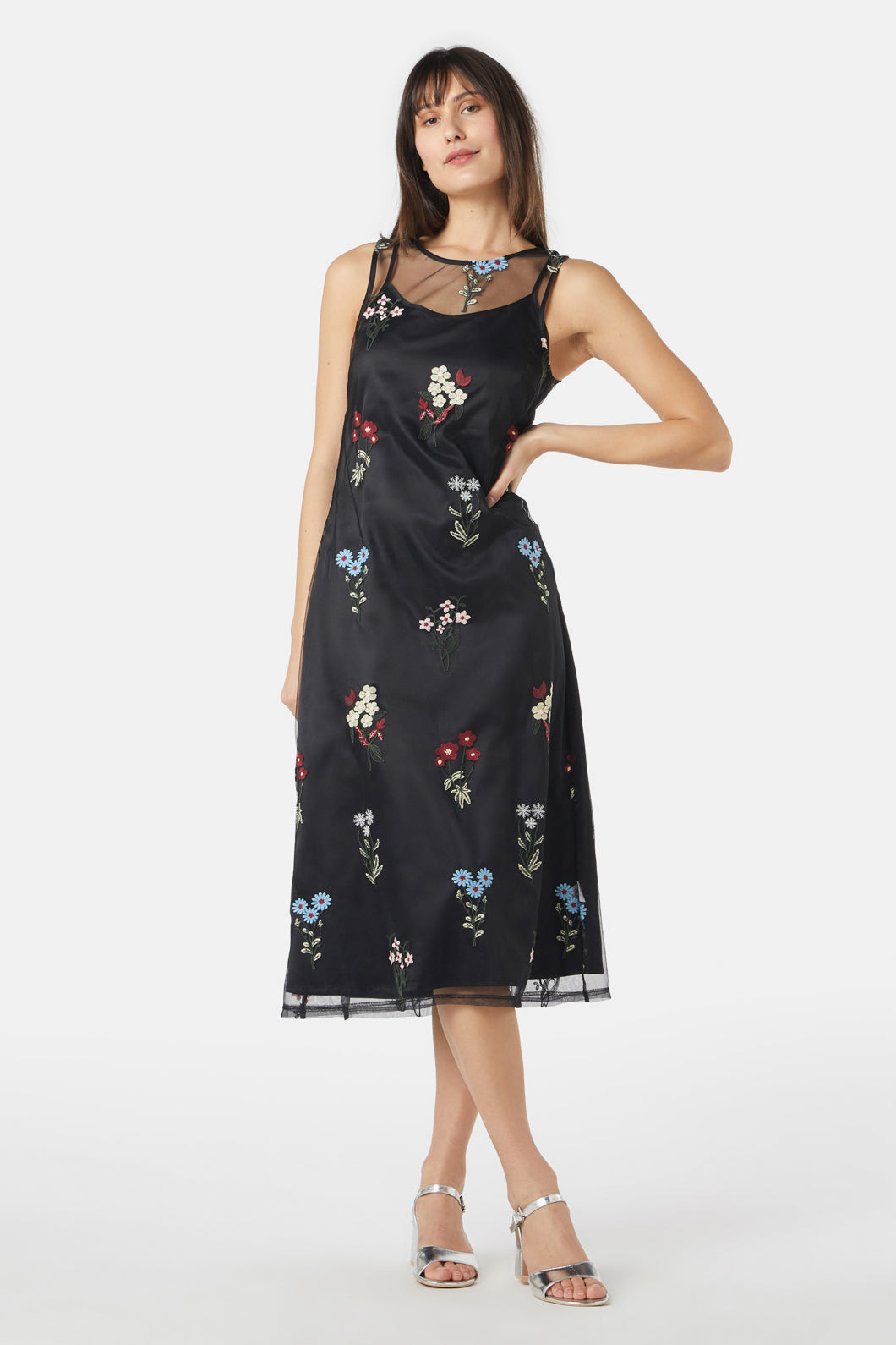 Princess Highway - Poppy Midi Dress - black