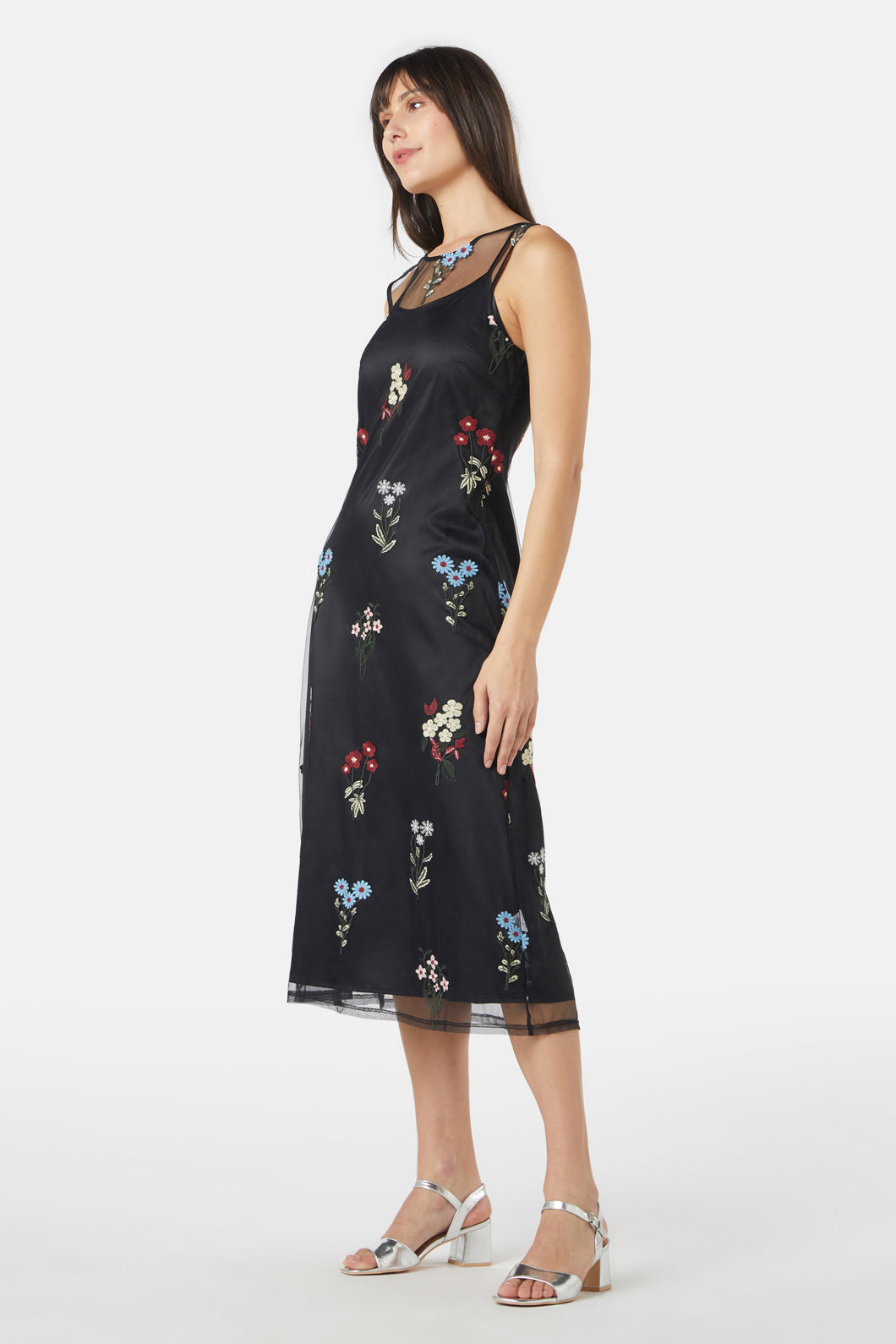 Princess Highway - Poppy Midi Dress - black