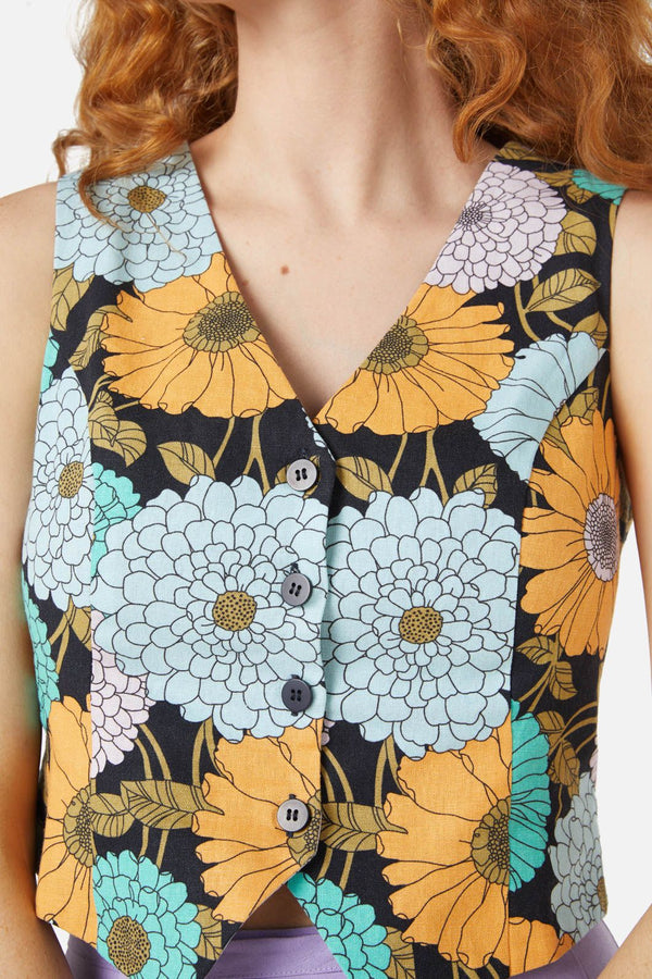 Princess Highway - Lottie Vest - navy