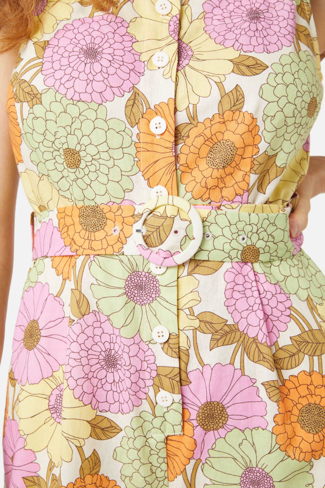 Princess Highway - Lottie Jumpsuit - cream