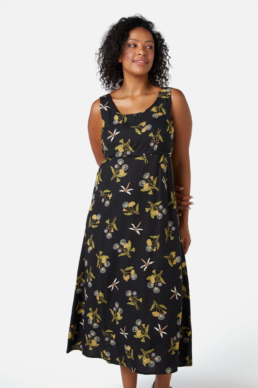 Princess Highway - Dandelion Dress - black