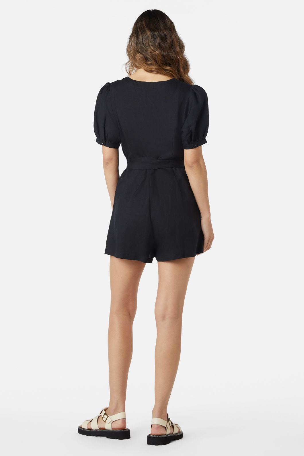 Princess Highway - Bianca Playsuit - black