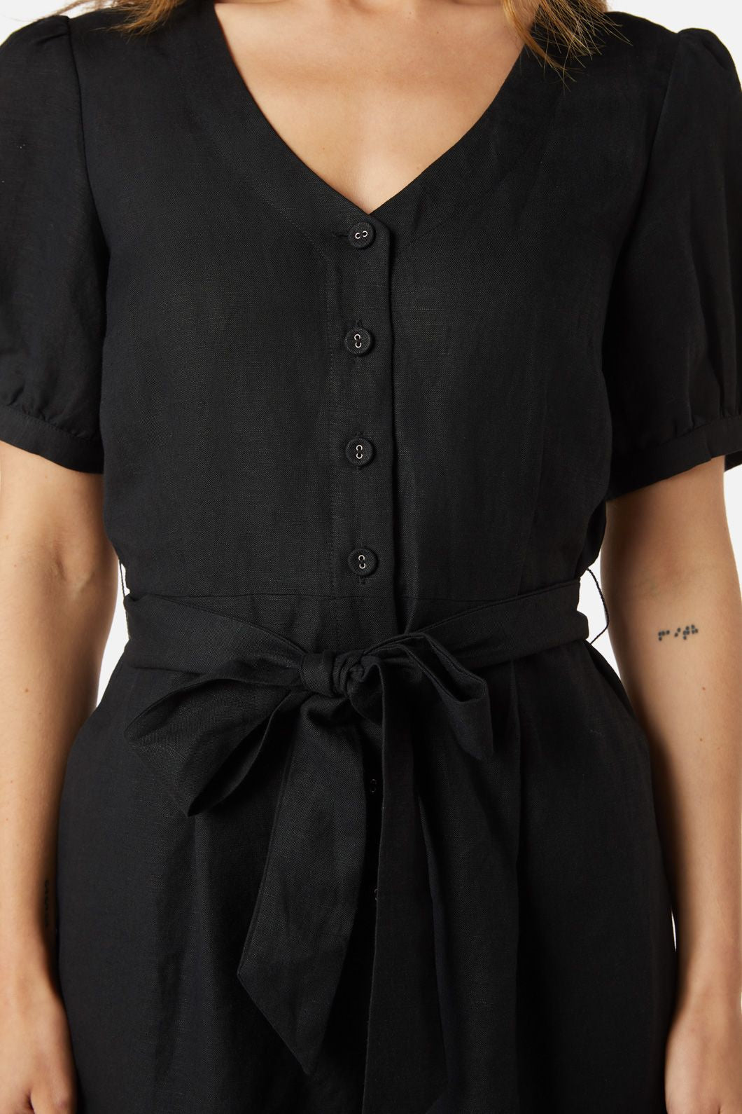 Princess Highway - Bianca Playsuit - black