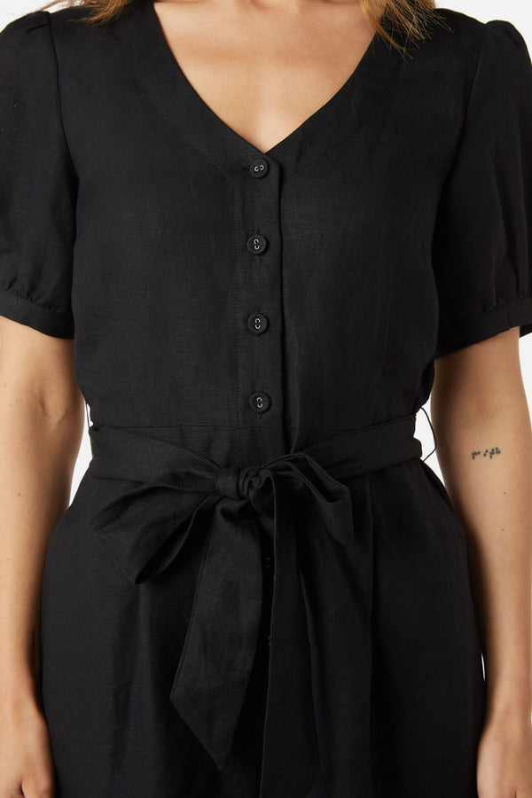 Princess Highway - Bianca Playsuit - black