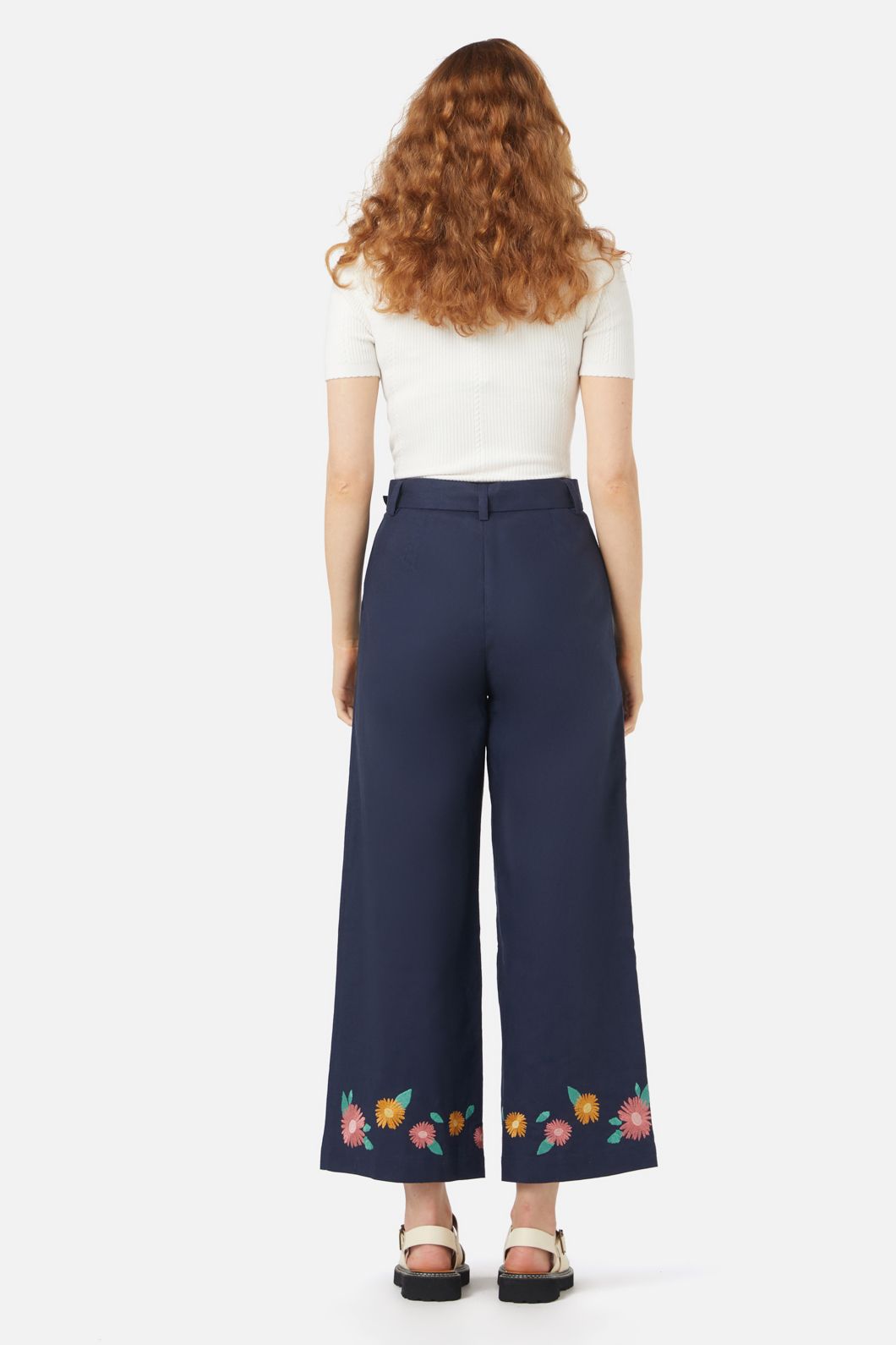 Princess Highway - Thea Emb Culotte - navy