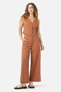 Princess Highway - Walter Stripe Vest - ginger