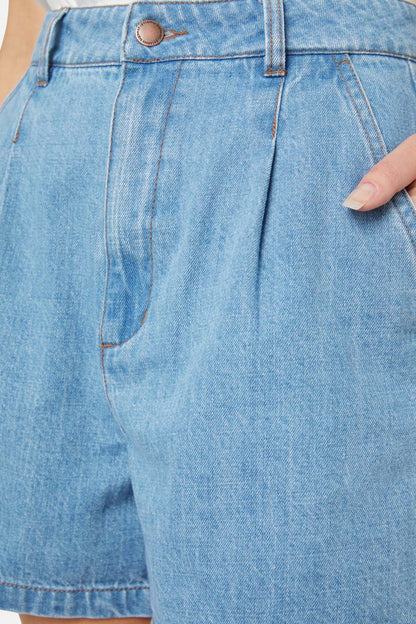 Princess Highway - Valerie Skort - mid-denim