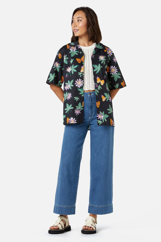Princess Highway - Passionfruit Shirt - black