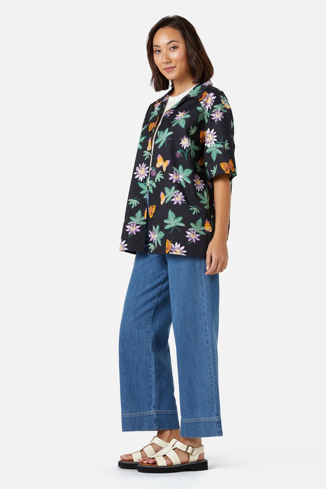 Princess Highway - Passionfruit Shirt - black