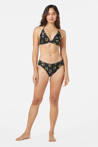 Princess Highway - Dandelion Tri Bikini Top - black