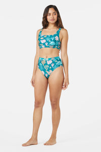 Princess Highway - Oceania High Bikini Bottom - teal