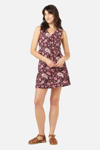 Princess Highway - Boho Paisley Skirt - plum