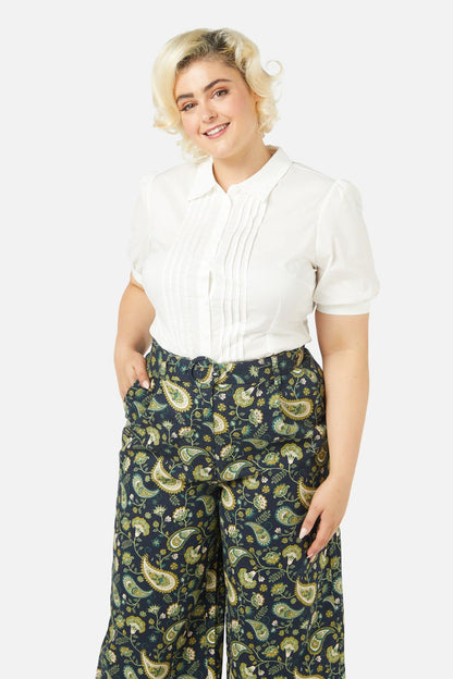 Princess Highway - Boho Paisley Pant - green