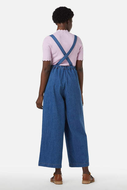 Princess Highway - Parrot Emb Overall - mid-denim