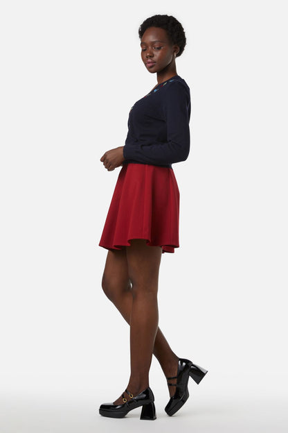 Princess Highway - Berry Sweet Emb Cardi - navy