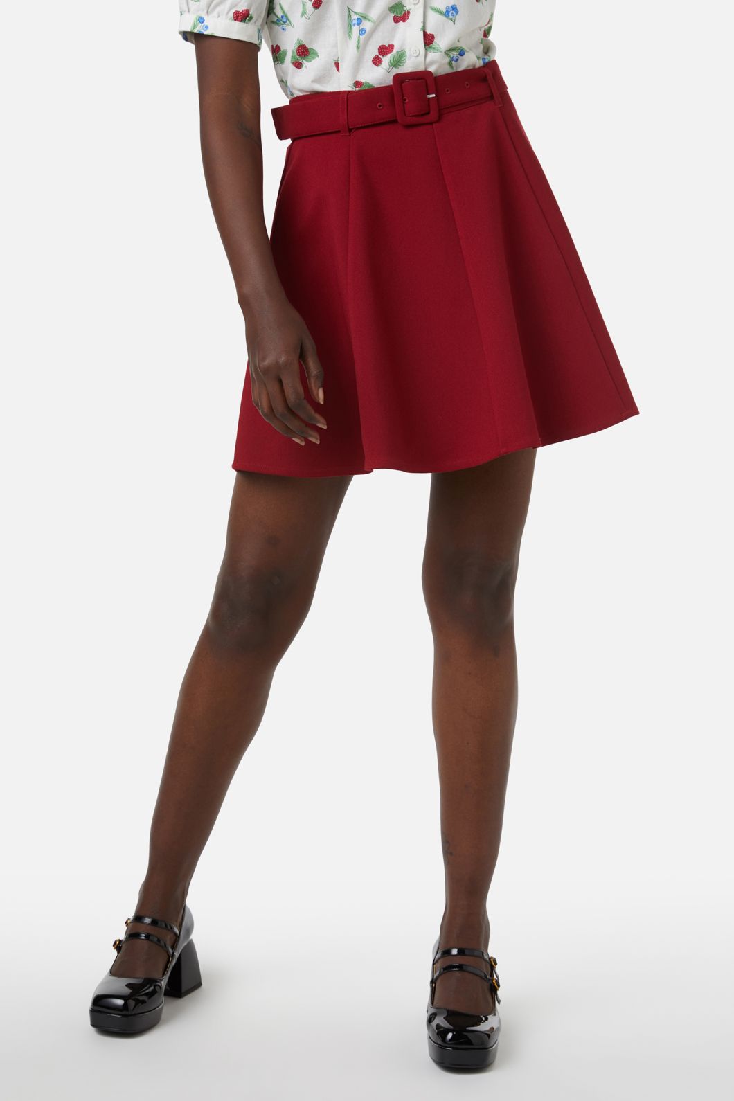 Princess Highway - Ruby Mini Skirt - red