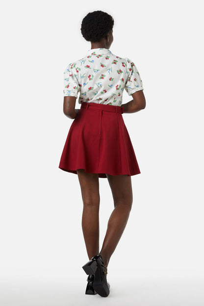 Princess Highway - Ruby Mini Skirt - red