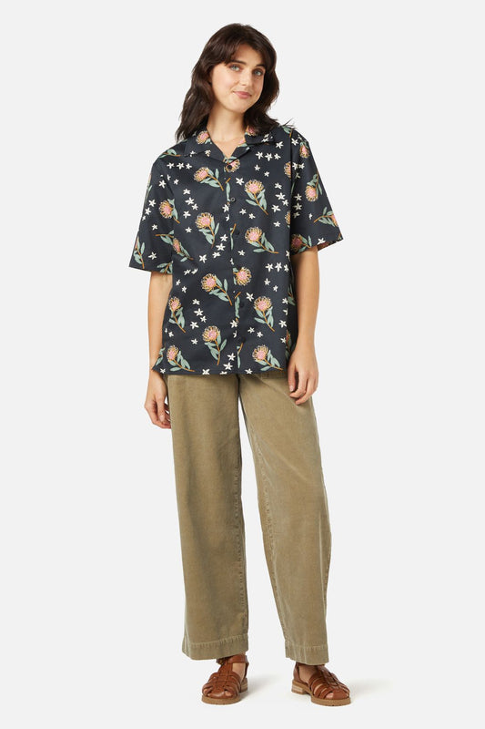 Princess Highway - Protea Shirt - black
