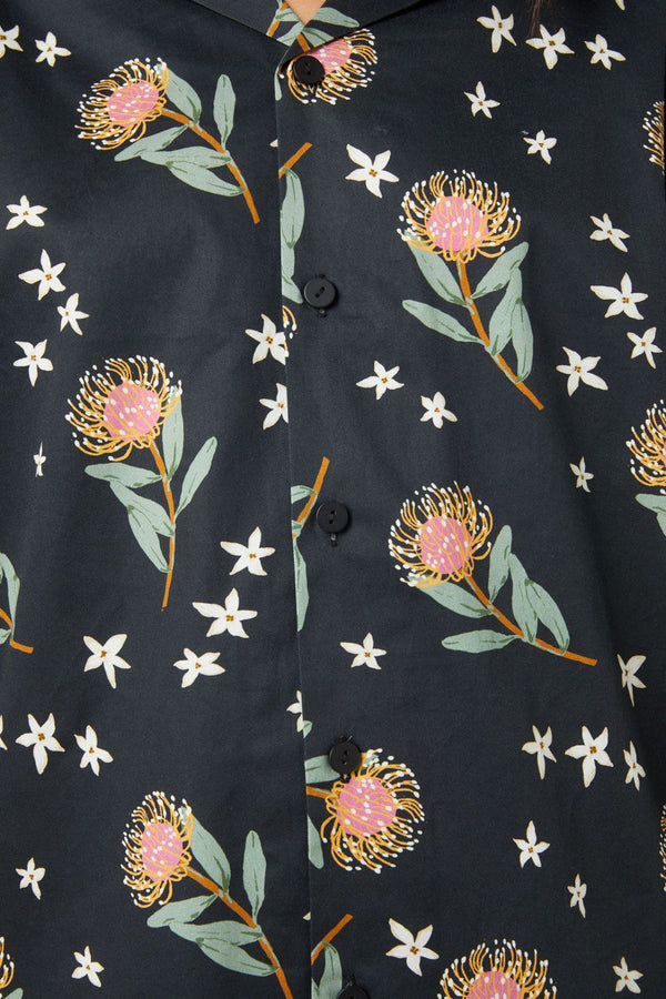 Princess Highway - Protea Shirt - black