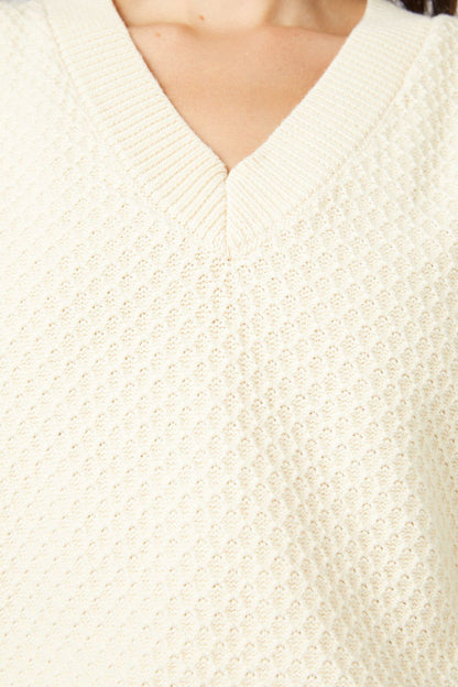 Princess Highway - Avery Knit Vest - cream