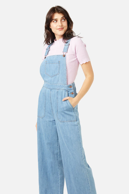 Princess Highway - Camille Overall - light-denim