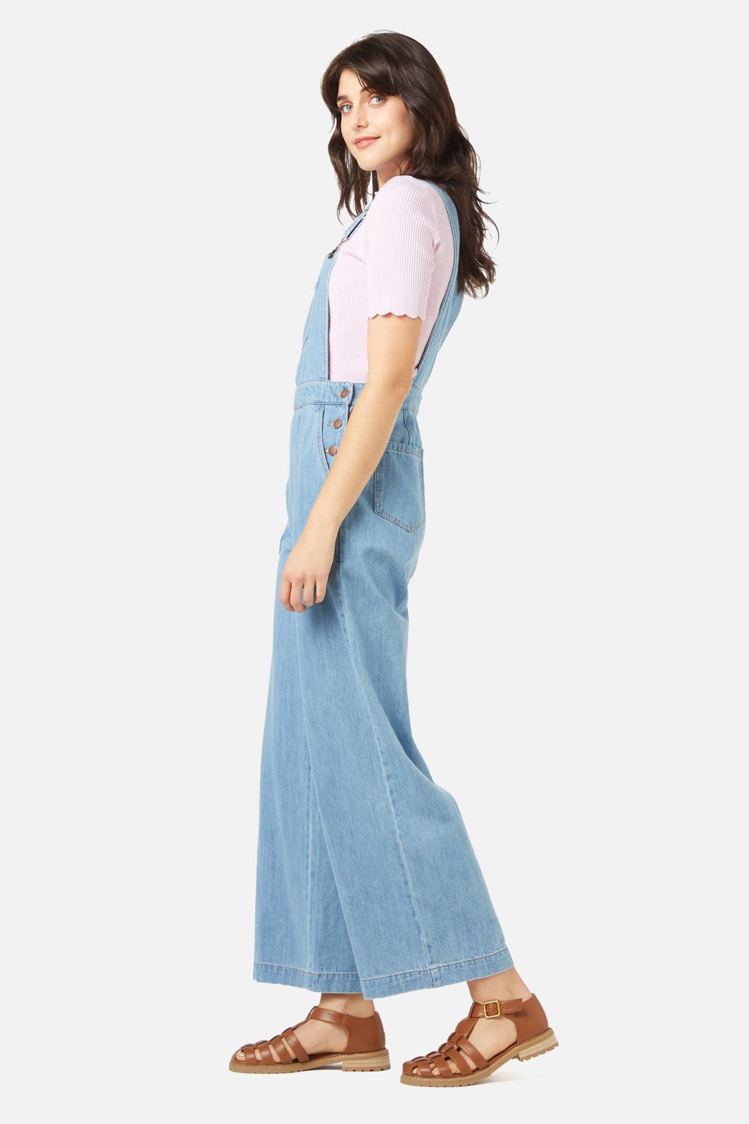 Princess Highway - Camille Overall - light-denim