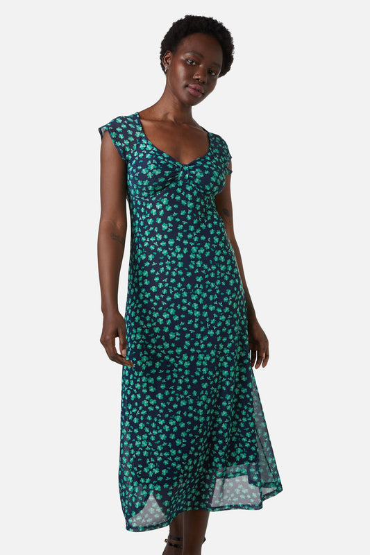 Princess Highway - Mille Fleur Mesh Dress - green