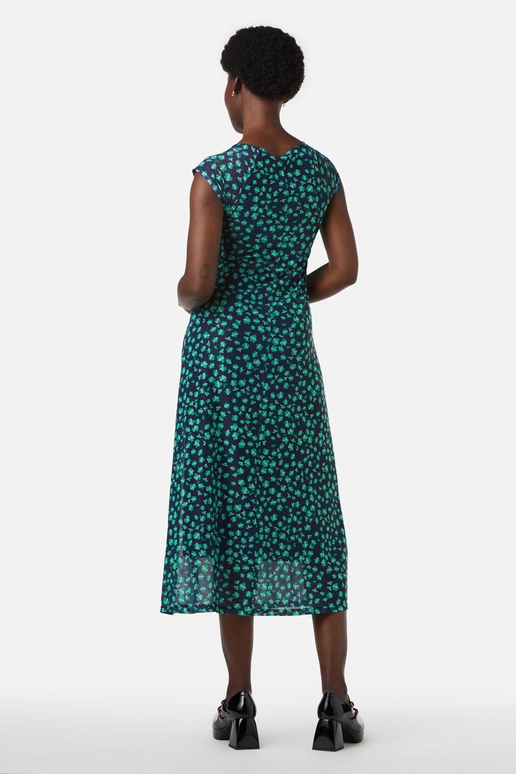 Princess Highway - Mille Fleur Mesh Dress - green