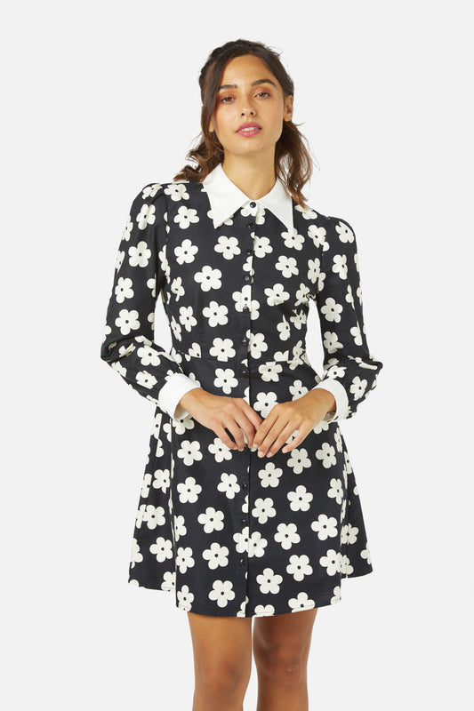 Princess Highway - Gigi Daisy Dress - black