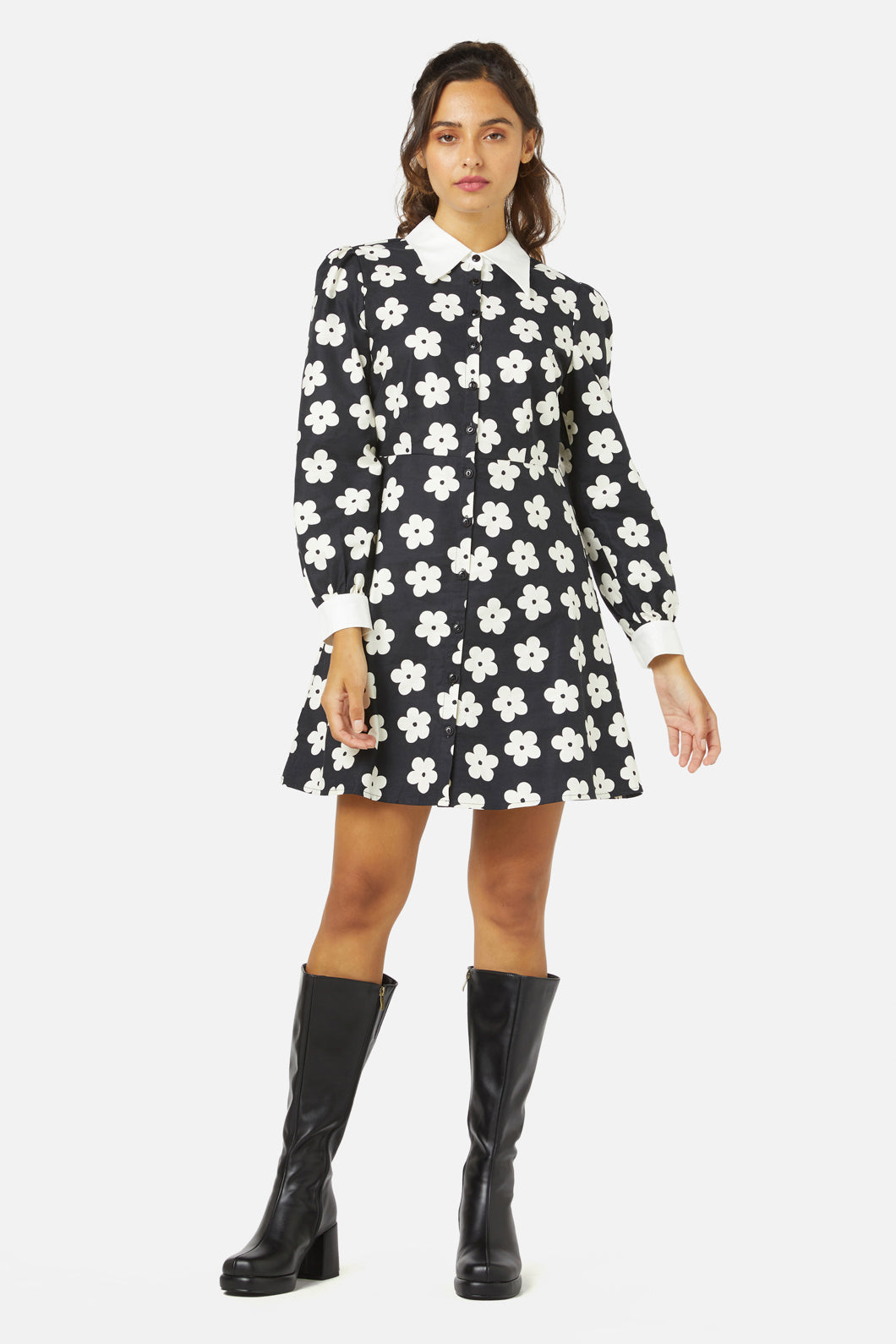 Princess Highway - Gigi Daisy Dress - black