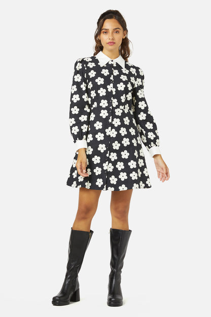Princess Highway - Gigi Daisy Dress - black