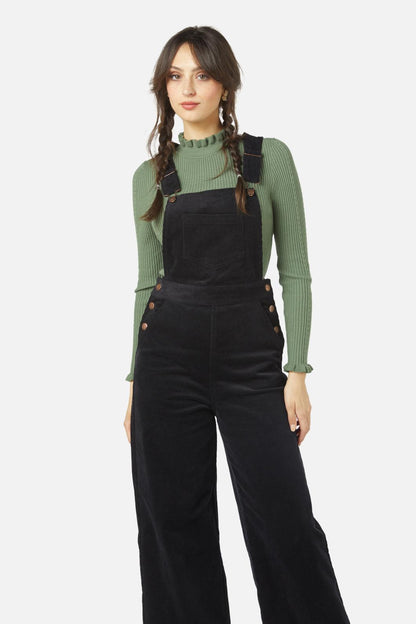 Princess Highway - Casey Cord Overall - black