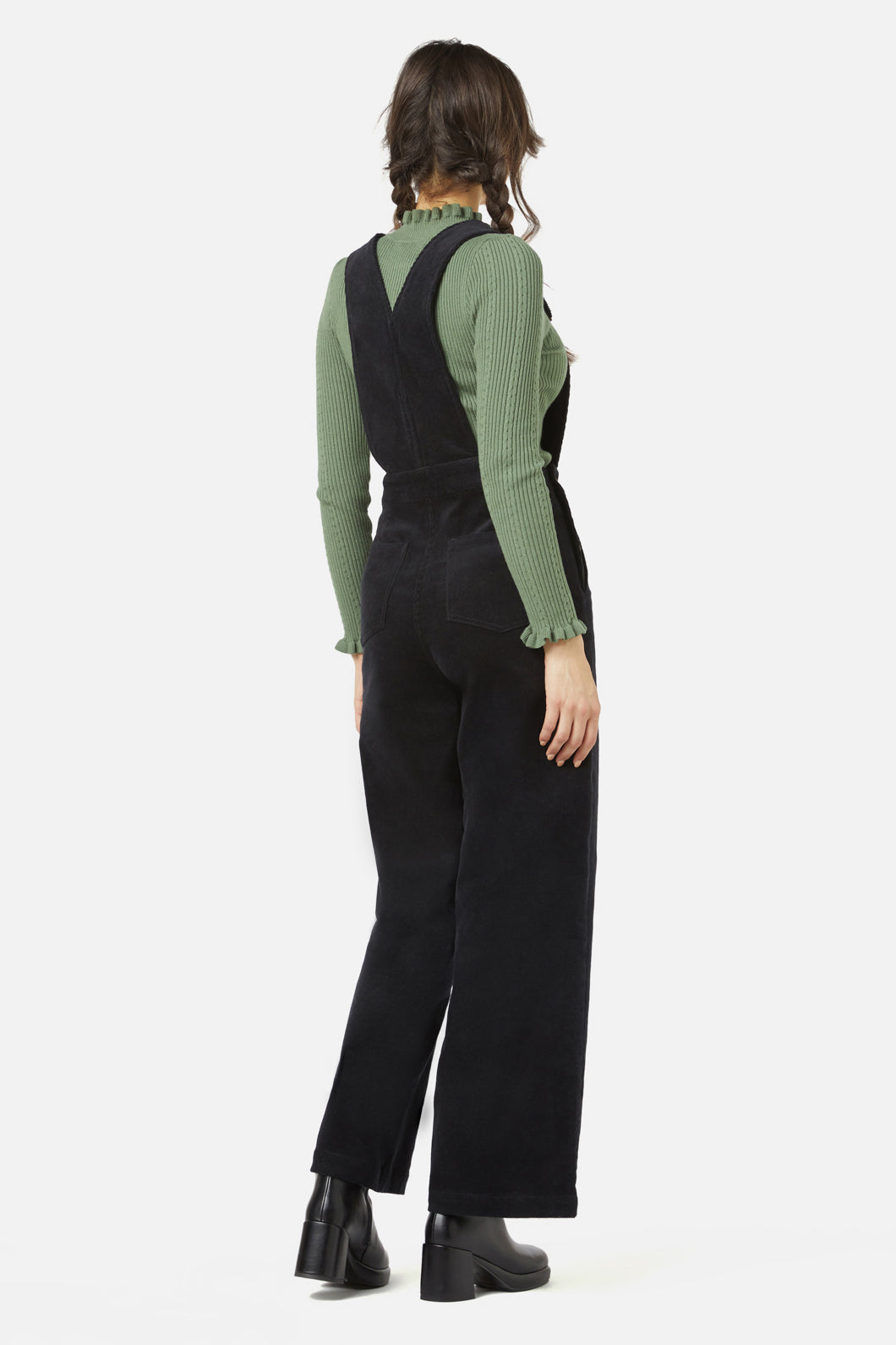 Princess Highway - Casey Cord Overall - black