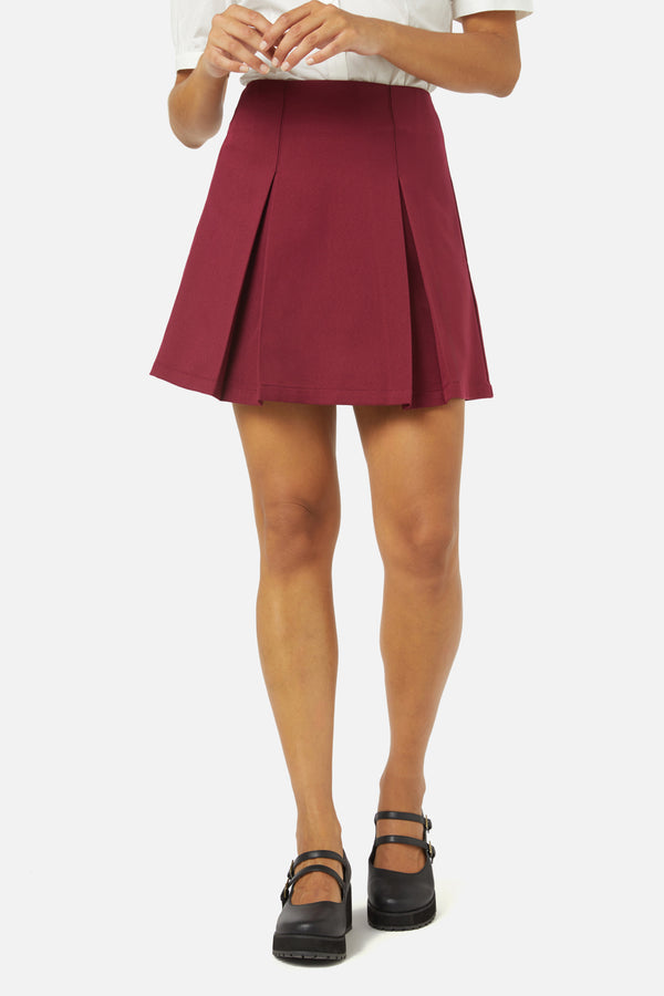 Princess Highway - Emma Mini Skirt - plum