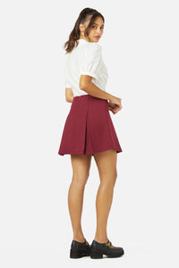 Princess Highway - Emma Mini Skirt - plum