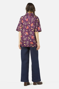 Princess Highway - NZ Flora Shirt - plum