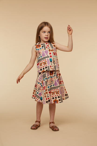 Princess Highway Kids - Variety Day Skirt - cream