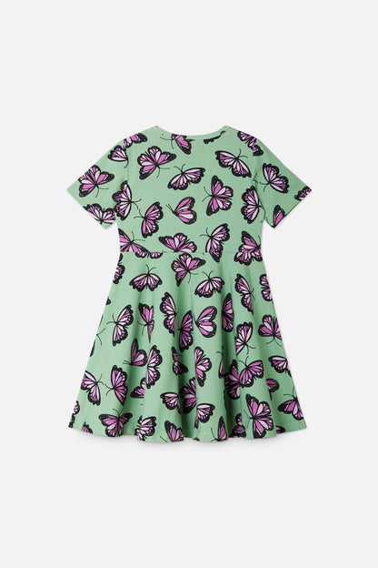 Princess Highway Kids - Flutter Kids Dress - green