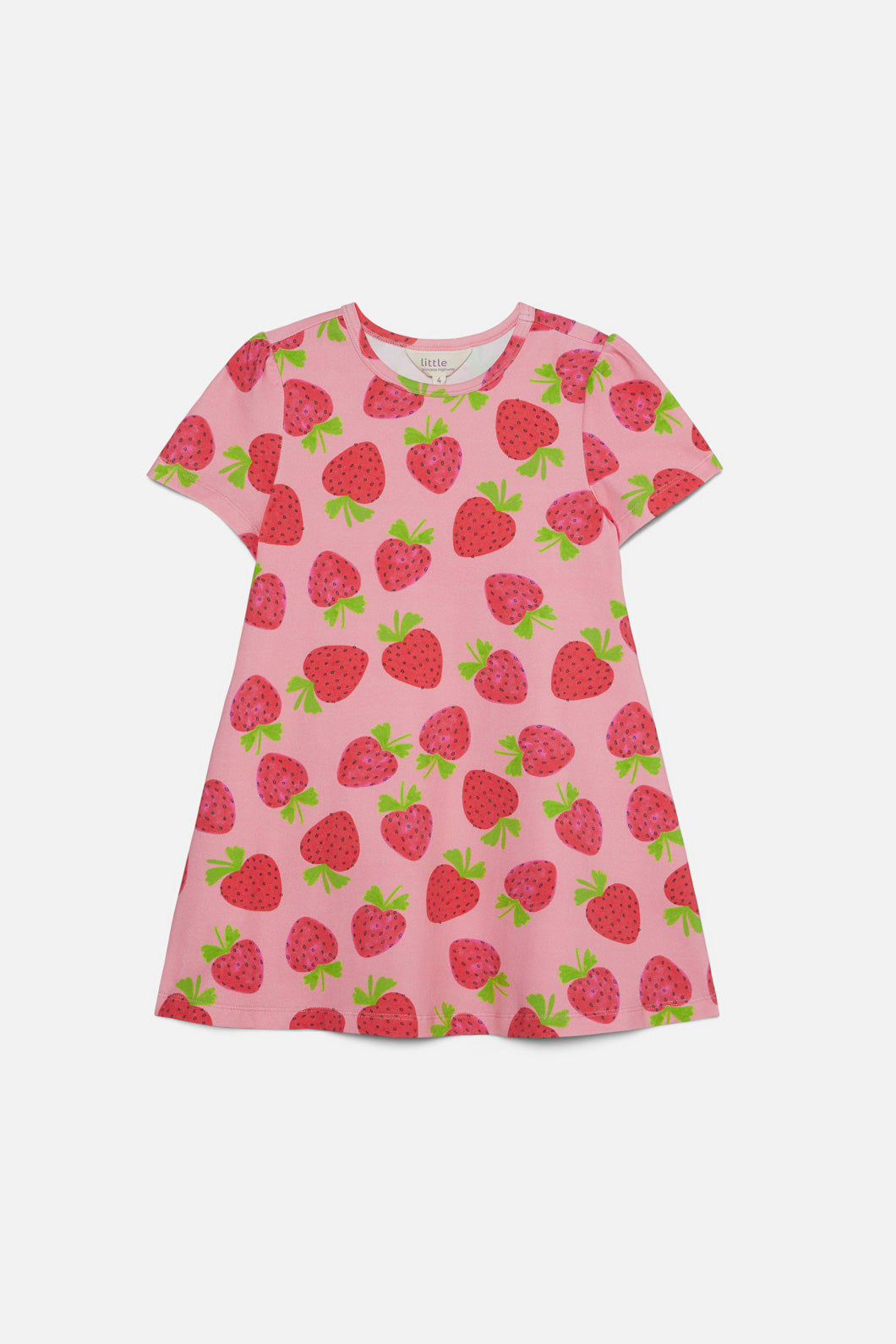 Princess Highway Kids - Strawberry Kids Dress - pink