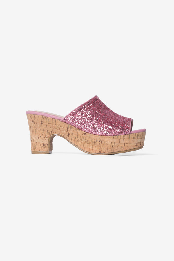 Princess Highway - Glitter Slide - pink