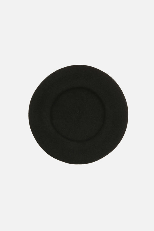 Princess Highway - Sally Embroidered Beret - black