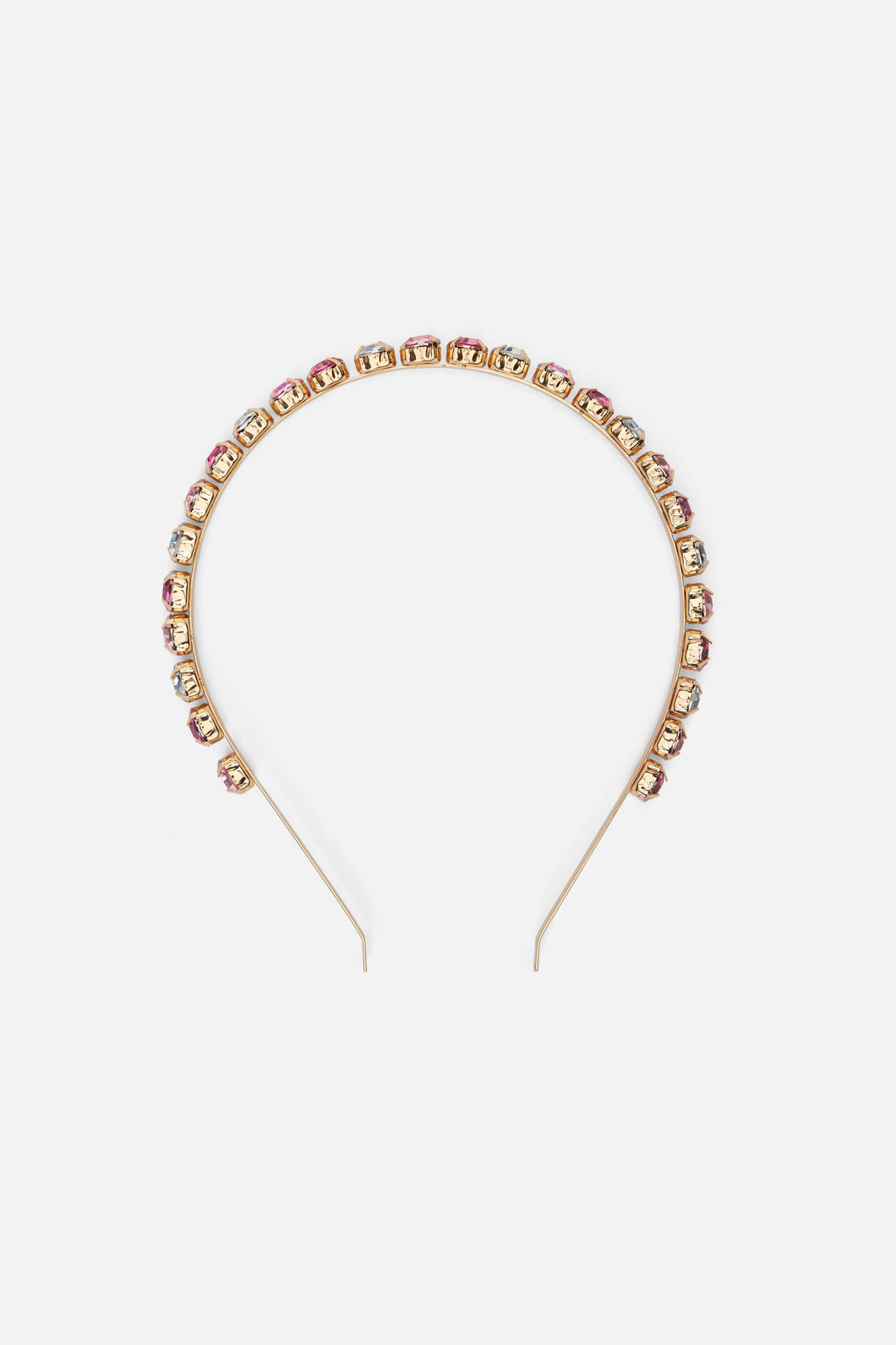 Princess Highway - Rhinestone Headband - pink