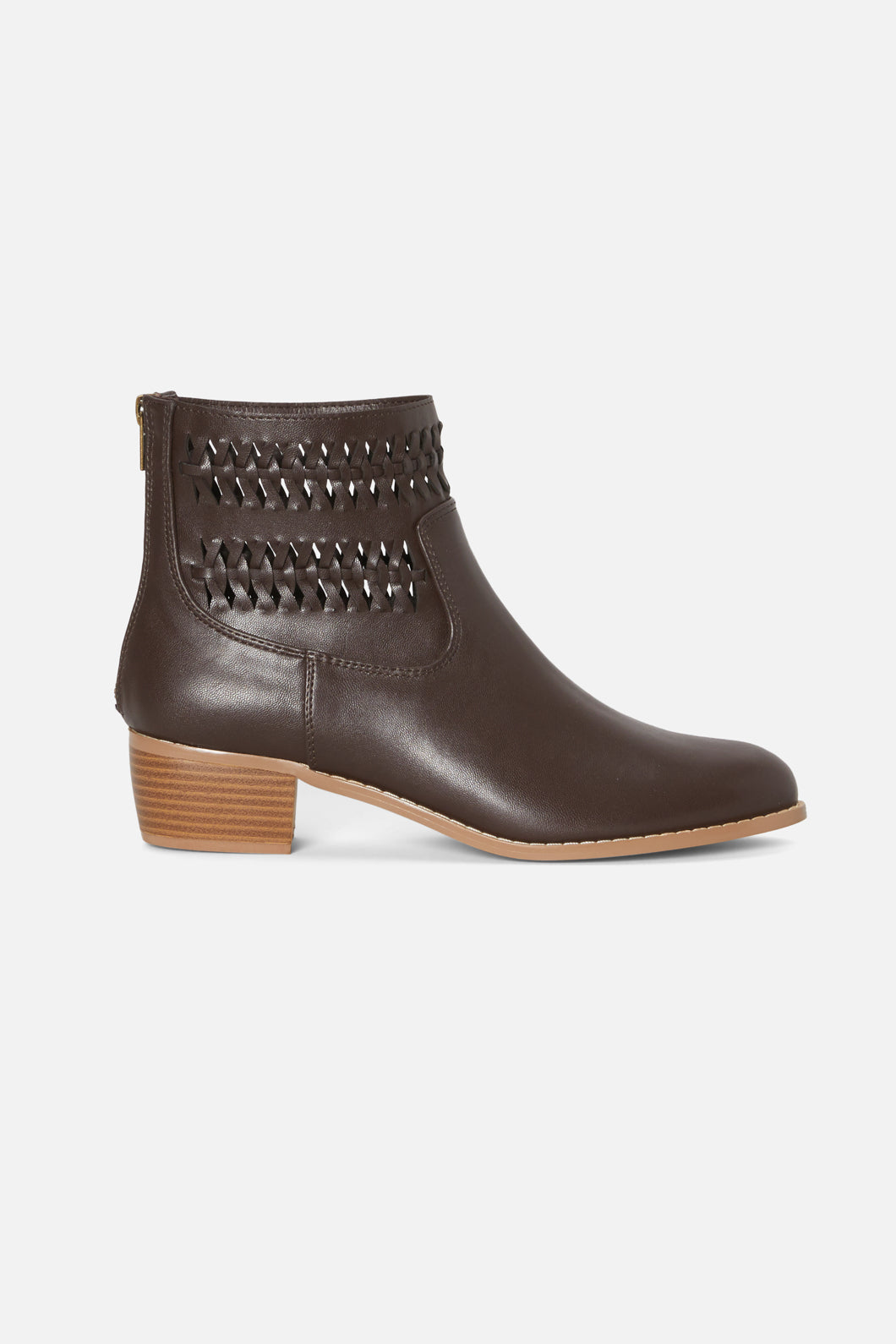 Princess Highway - Weave Boot - chocolate