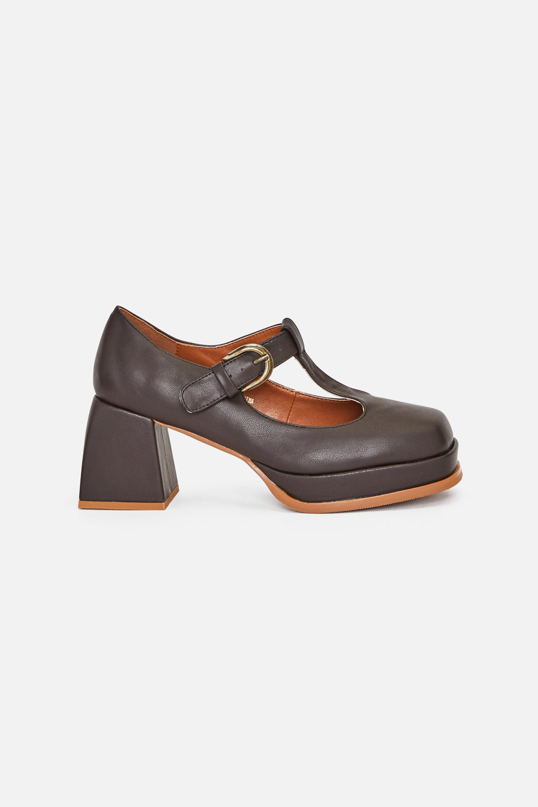 T bar clearance platform shoes