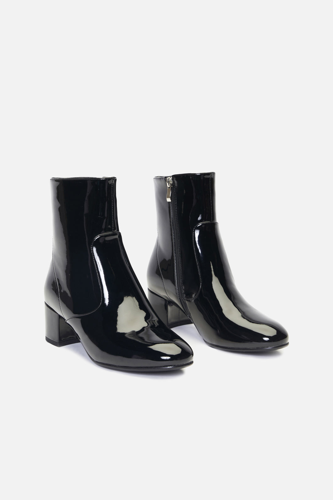 Princess Highway - Patent Ankle Boot - black