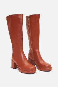 Princess Highway - Knee High Boot - rust