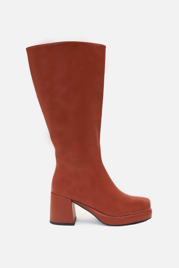 Princess Highway - Knee High Boot - rust