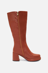 Princess Highway - Knee High Boot - rust