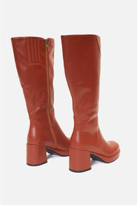 Princess Highway - Knee High Boot - rust
