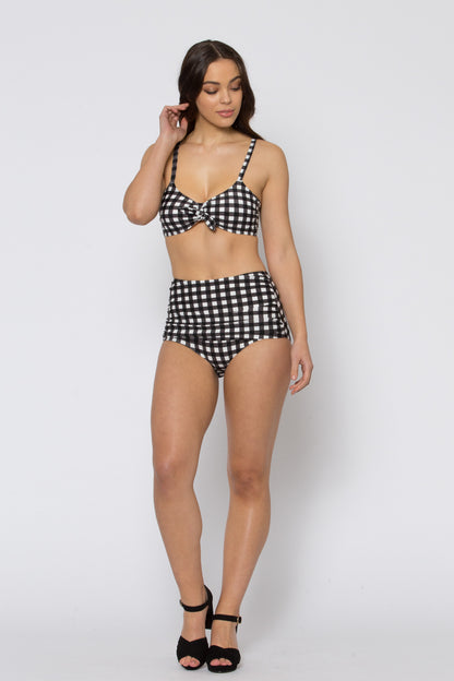 Revival - CheckThisOutBikiniBottom - black-white